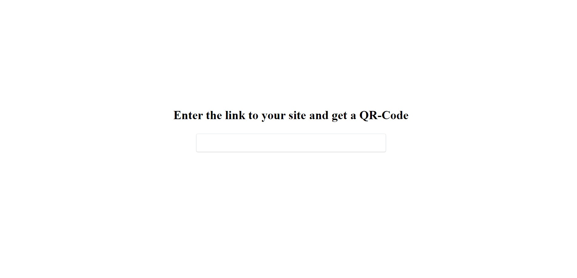 QR-code generator (JS)